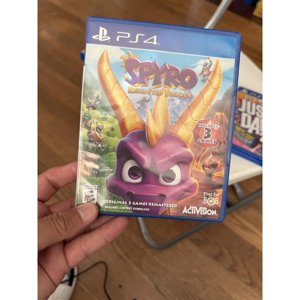3‎ PS4 Games , Spyro , Just Dance , Race With Ryan